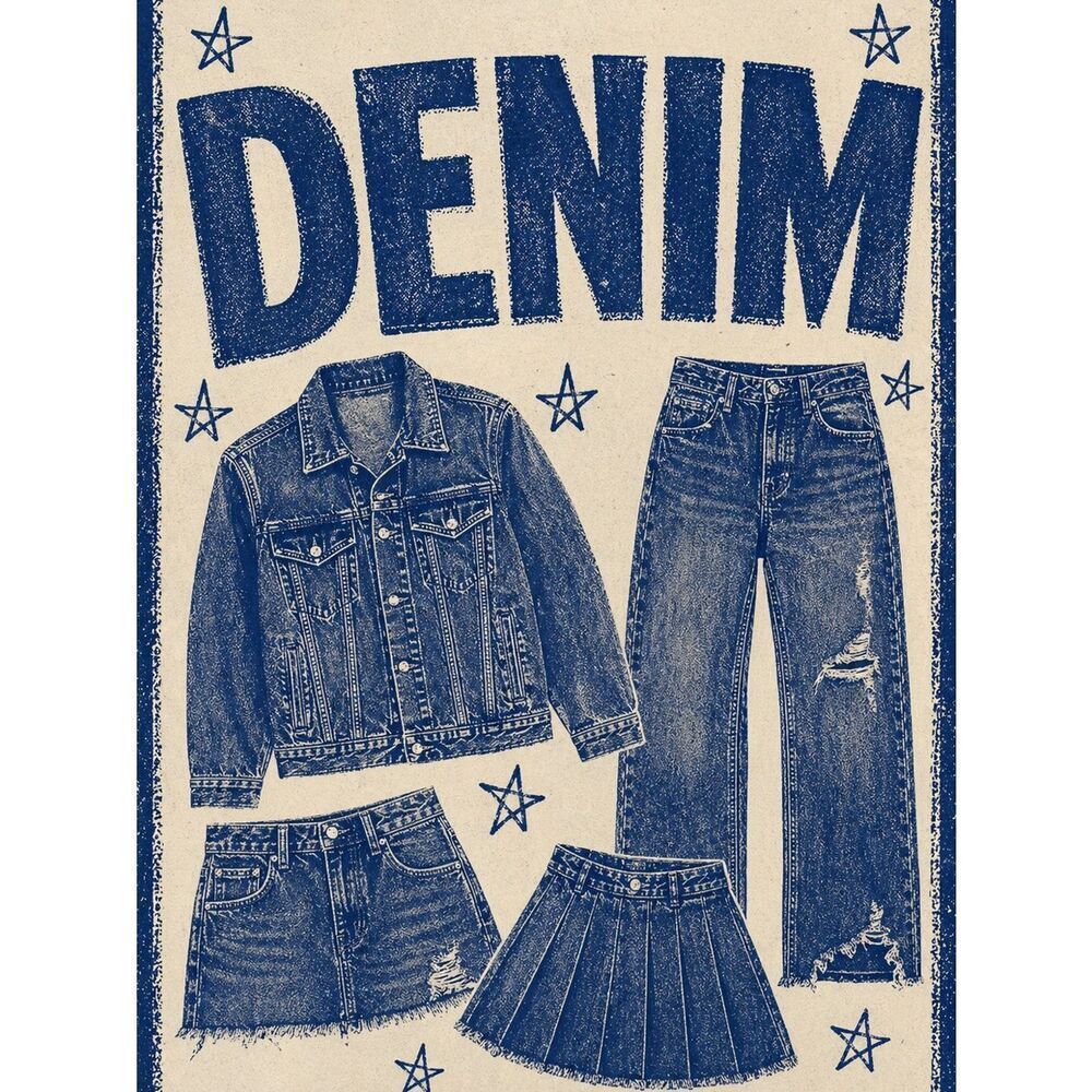 Unlisted Denim (no cancellations)